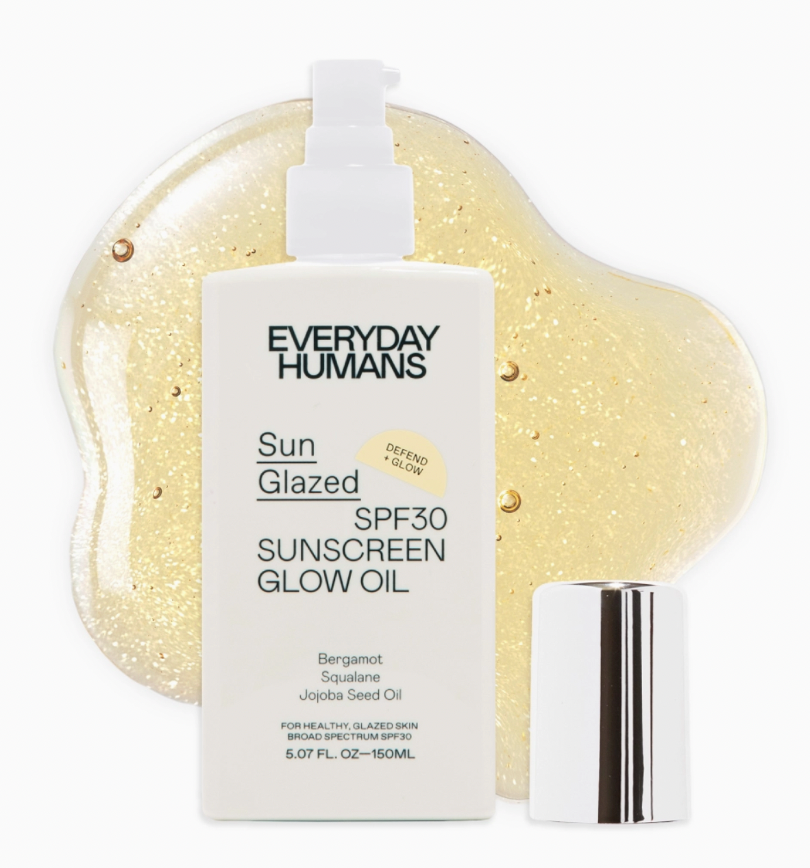 Everyday Humans Sun Glazed SPF30 Body Glow Oil